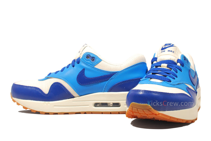 Nike Womens Air Max 1 VNTG Hyper Blue Lightning 555284-105