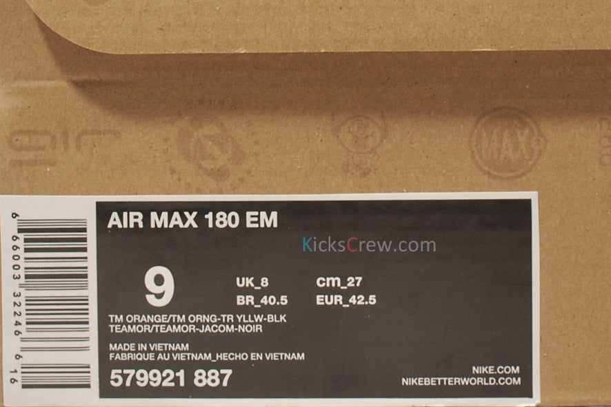 Nike Air Max 180 EM Sunset Pack 579921-887