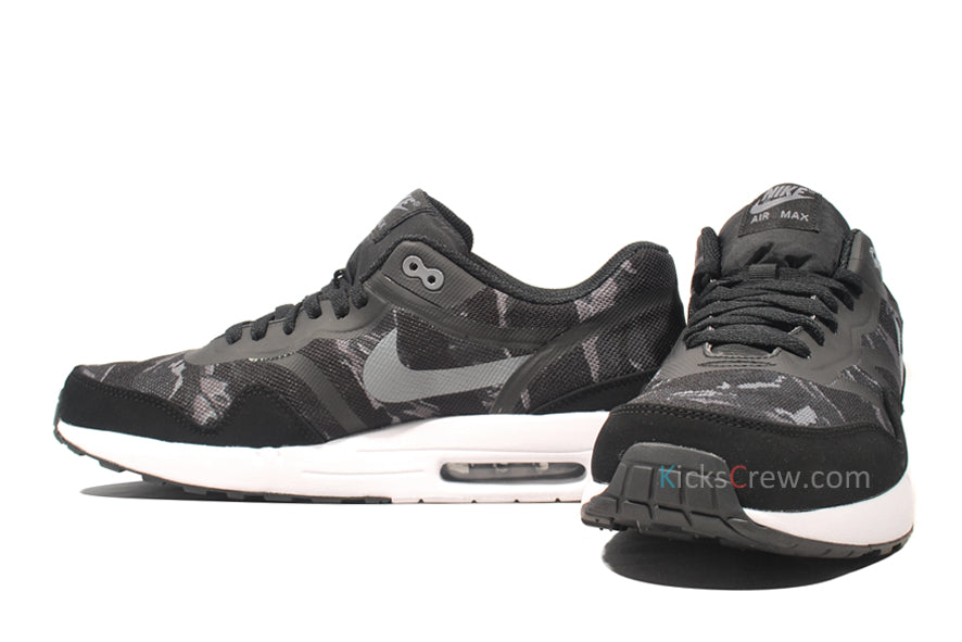 Nike Air Max 1 PRM TAPE Camo Pack - Black Wolf Grey 599514-001