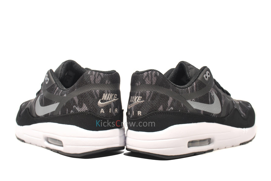 Nike Air Max 1 PRM TAPE Camo Pack - Black Wolf Grey 599514-001