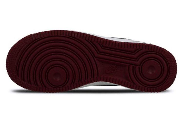 Nike Womens Air Force 1 Low '07 'Bordeaux' White/Bordeaux AH0287-105