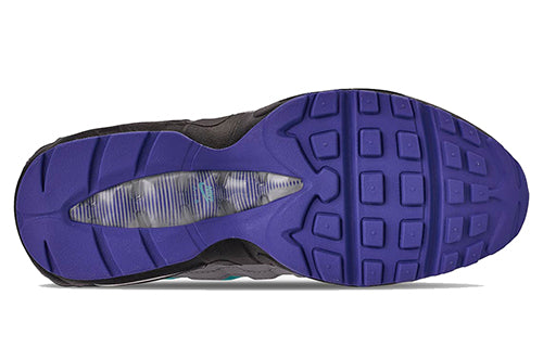 Nike Air Max 95 'Aqua' Wolf Grey/Black-Indigo Burst-Hyper Jade AT2865-001
