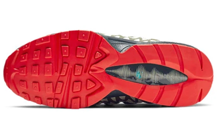 Nike Air Max 95 GS 'Monster' Outdoor Green/Parachute Beige-Light Orewood Brown-Cyber CI9943-300
