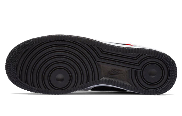 Nike Air Force 1 Low 'Olympic' Black/Metallic Silver/Chile Red DA1345-014