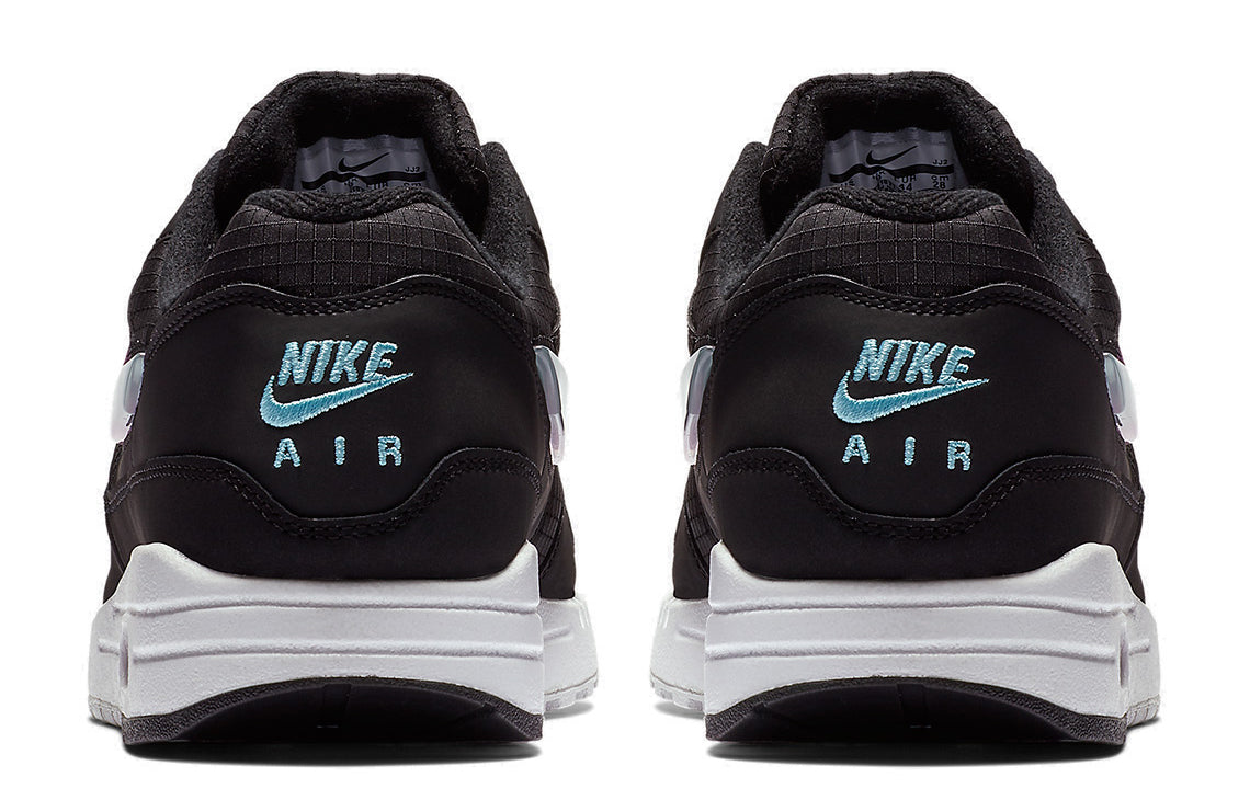 Nike Air Max 1 SE 'Jelly Jewel Black' Black/Blue Gaze/Active Fuchsia AO1021-003