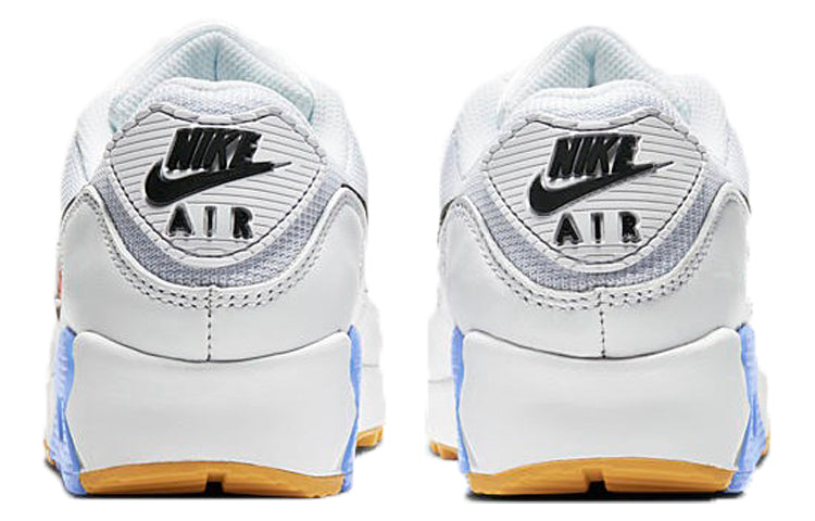 Nike Womens Air Max 90 White Solar Flare Pink CZ3950-100
