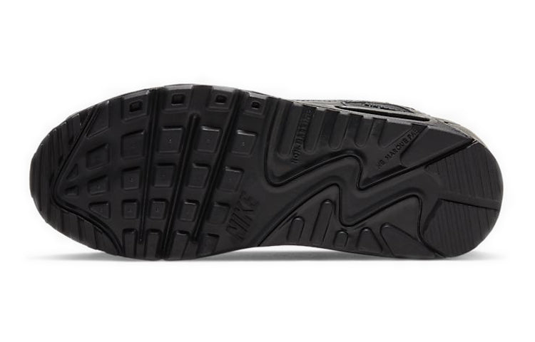 Nike Air Max 90 GS 'Triple Black' Black/Black/White/Black CD6864-001