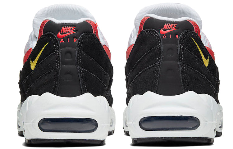 Nike Air Max 95 'Bright Crimson' White/Black/Bright Crimson/Chrome Yellow AT9865-101