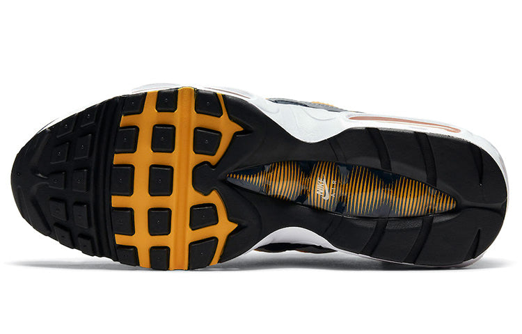 Nike Air Max 95 'Michigan' Midnight Navy/University Gold/Wolf Grey/White CZ0191-400