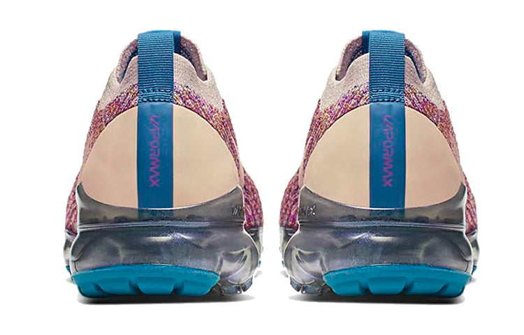 Womens Air VaporMax Flyknit 3 'Multi-Color' Desert Sand/Vivid Purple/Green Abyss/Desert Sand AJ6910-007