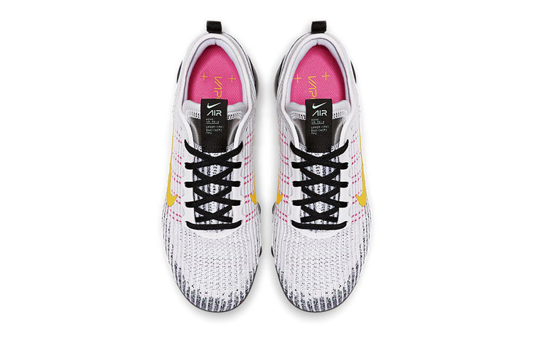 Nike Air VaporMax Flyknit 3 GS 'White Dynamic Yellow' White/Dynamic Yellow/Hyper Turquoise BQ5238-102