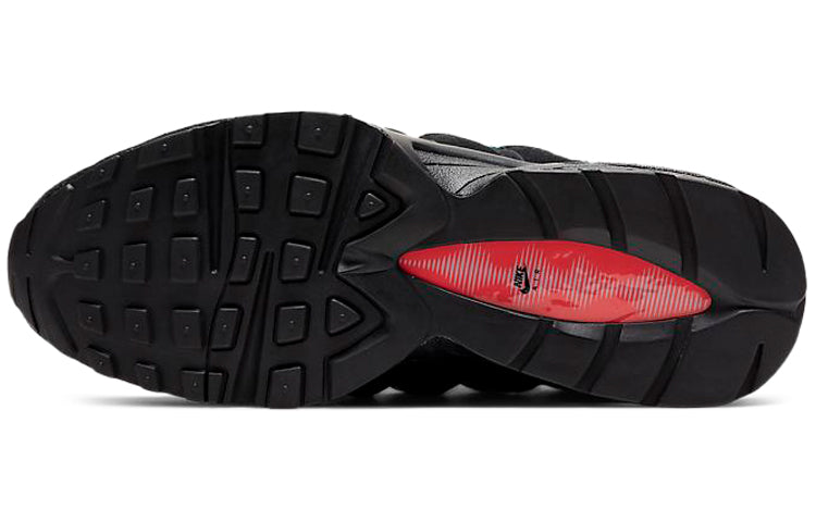 Nike Air Max 95 SE GS 'Black Bright Spruce' Black/Bright Spruce/Pollen Rise/Laser Crimson CU1095-001