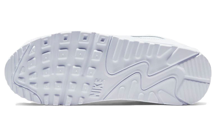 Nike Womens Air Max 90 'White' White/White/Wolf Grey/White CQ2560-100