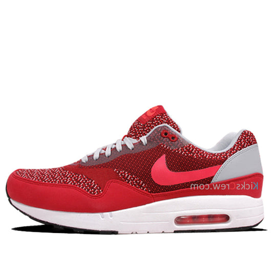 Nike Air Max 1 Jacquard Gym Red Laser Crimson 644153-600