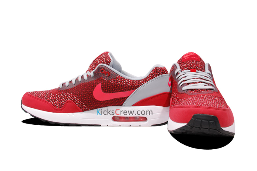 Nike Air Max 1 Jacquard Gym Red Laser Crimson 644153-600