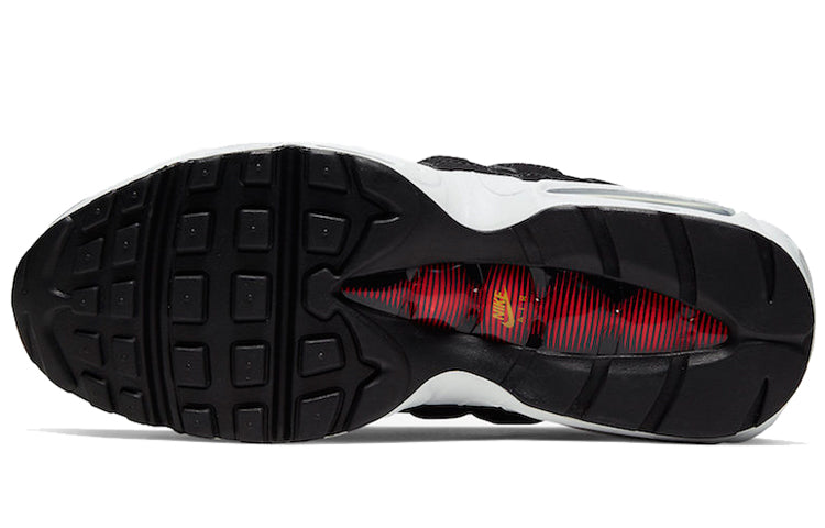Nike Air Max 95 'Bright Crimson' White/Black/Bright Crimson/Chrome Yellow AT9865-101
