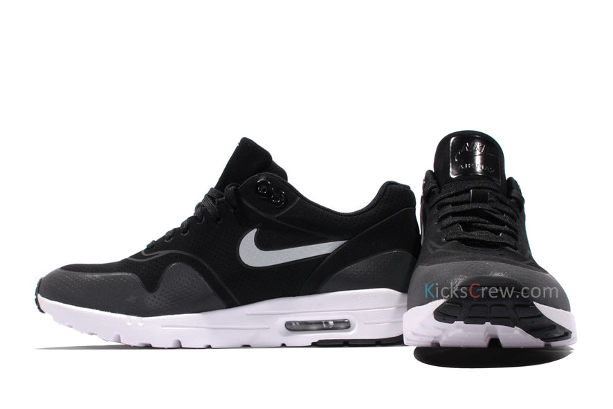 Nike Womens Air Max 1 Ultra Moire 3M - Black Silver 704995-001