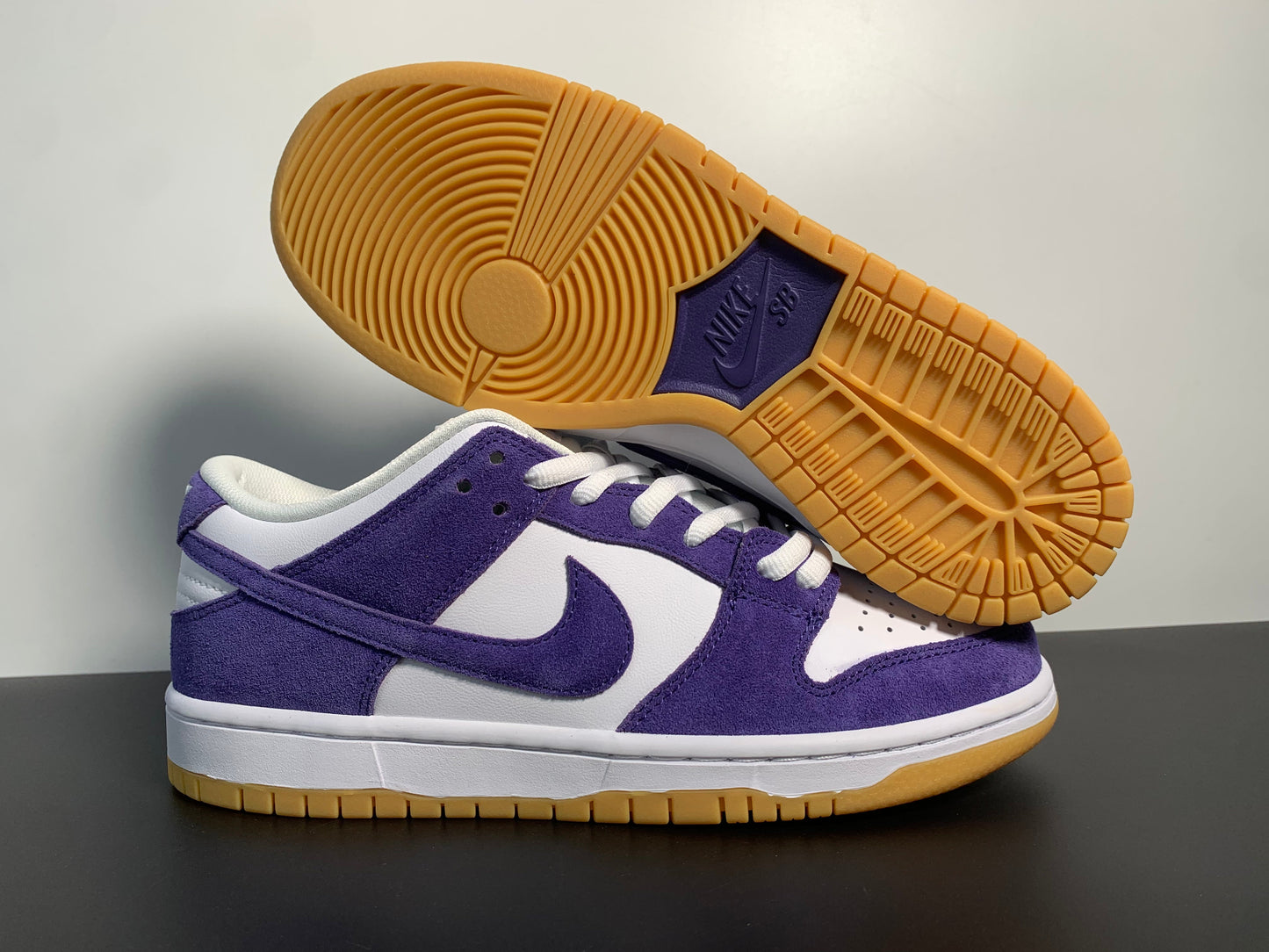 Nike SB Dunk Low “Purple Suede” Pro ISO Orange Label Court Purple Gum DV5464-500