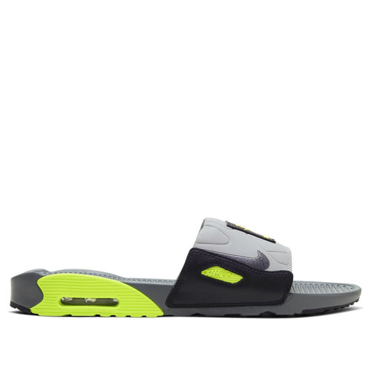 Nike Air Max 90 Slide 'Volt' Smoke Grey/Volt/Black/Smoke Grey BQ4635-001