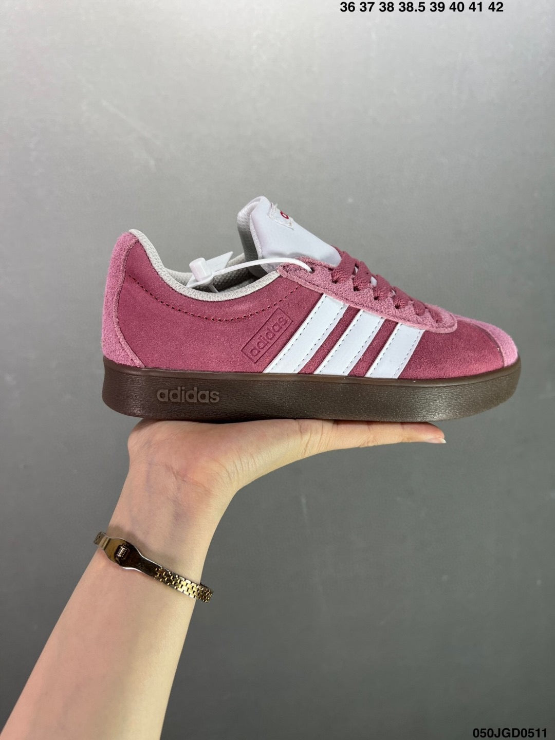 Adidas Neo VL Court 2.0 Pink-White HQ1802 X1T4