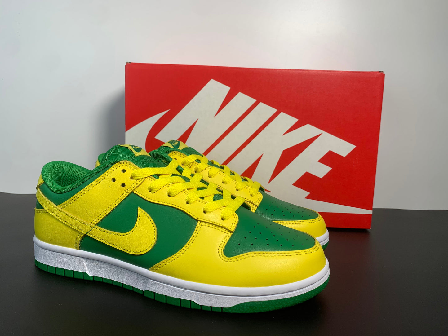 Nike Dunk Low Reverse Brazil Brasil Green Yellow DV0833-300