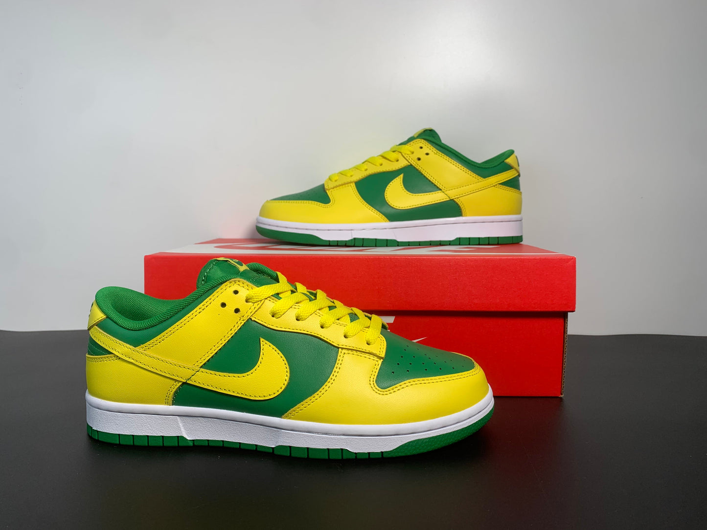 Nike Dunk Low Reverse Brazil Brasil Green Yellow DV0833-300