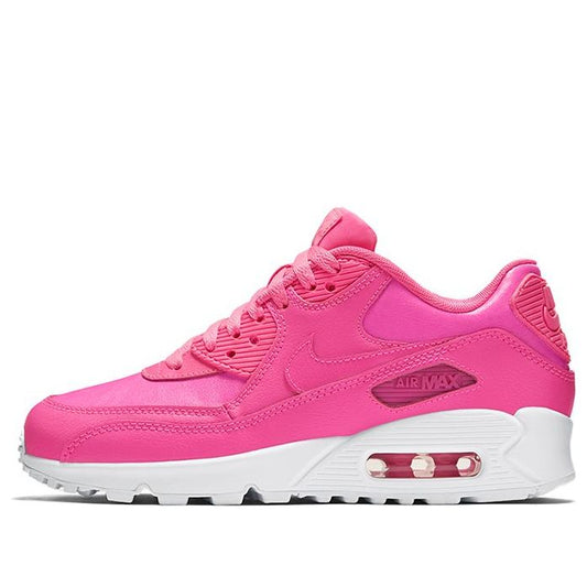 Nike Air Max 90 LTR Leather GS Pink Pow 724852-600