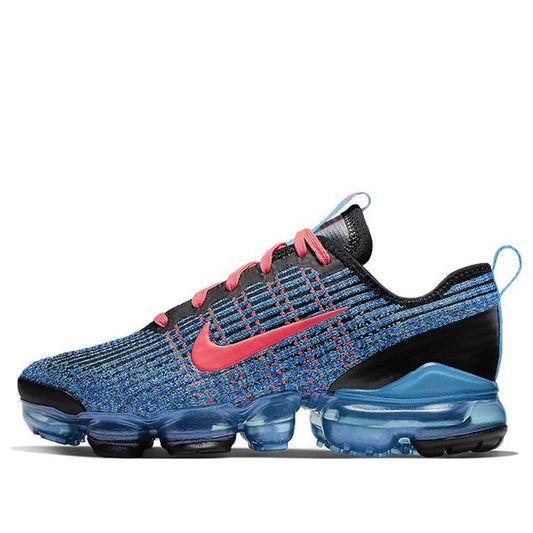 Nike Air VaporMax Flyknit 3 GS 'Blue Fury' Blue Fury/Flash Crimson-Black BQ5238-401