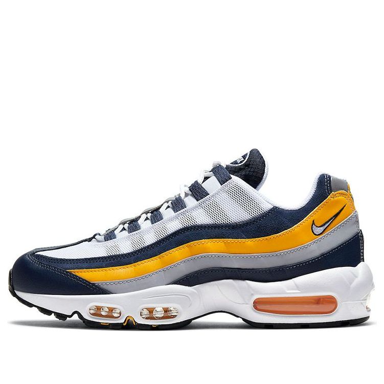 Nike Air Max 95 'Michigan' Midnight Navy/University Gold/Wolf Grey/White CZ0191-400