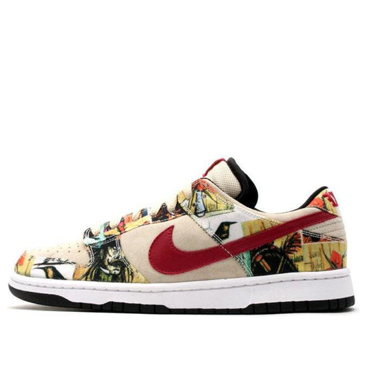 Nike Dunk Low Pro SB Skateboard 'Paris' Rope/Special Cardinal 308270-111