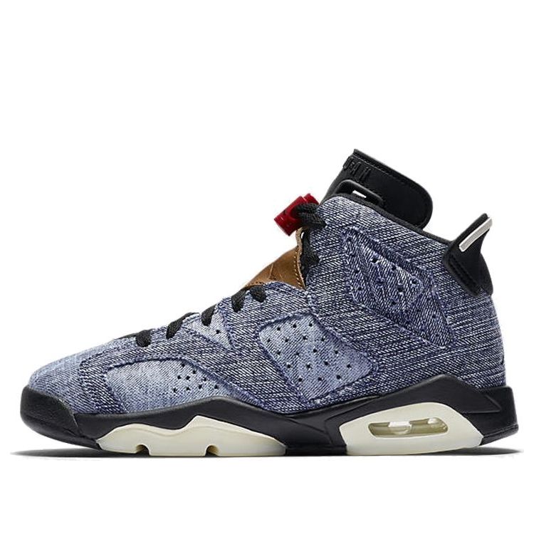 Air Jordan 6 Retro GS Wash Denim CT5350-401
