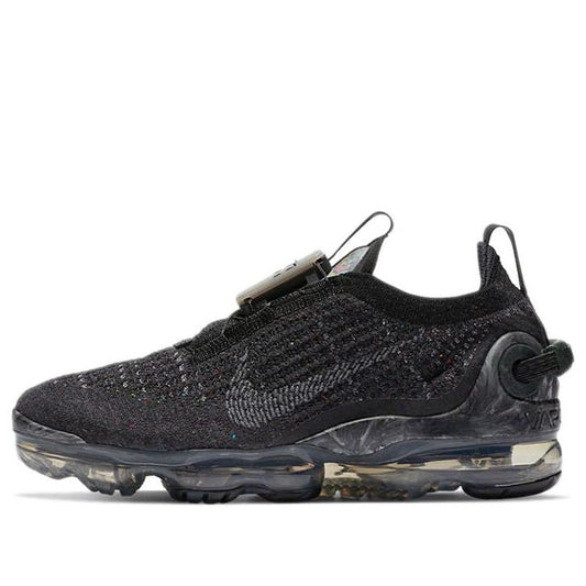 Nike Womens Air VaporMax 2020 Flyknit 'Dark Grey' Black/Black/Dark Grey CJ6741-003