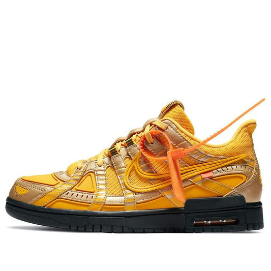 Nike Air Rubber Dunk x OFF-WHITE University Gold CU6015-700