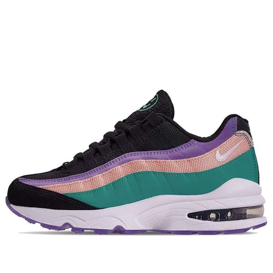 Nike Air Max 95 GS 'Have A Day' Black/White-Hyper Jade-Bleached Coral CI5645-001