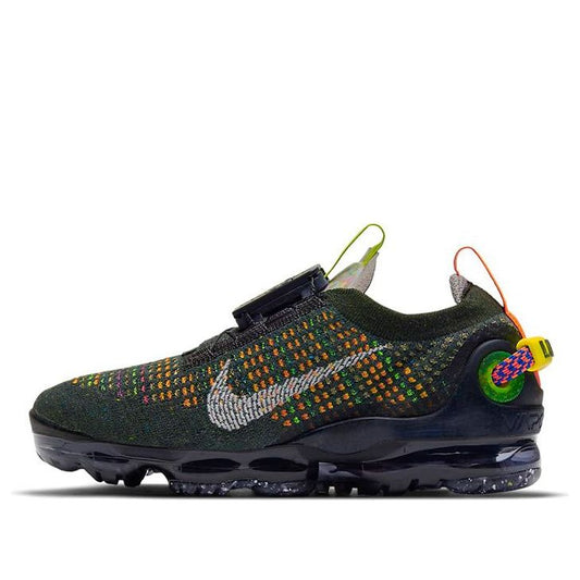 Nike Air VaporMax 2020 GS 'Newsprint' Newsprint/Black/Opti Yellow/College Grey CJ4069-006