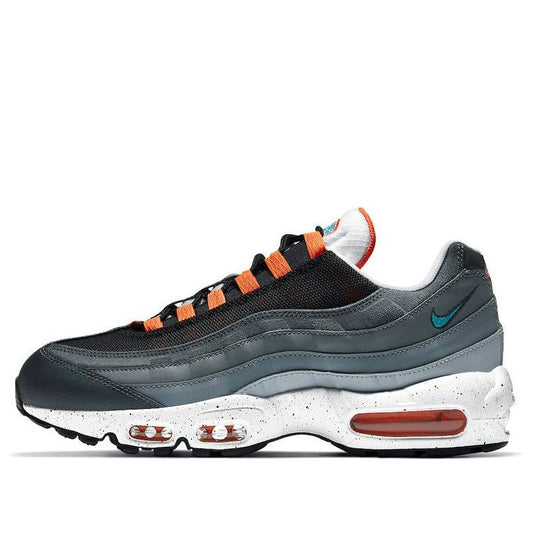 Nike Air Max 95 'Black Speckled' Black/Turf Orange/White/Aquamarine CZ0191-001