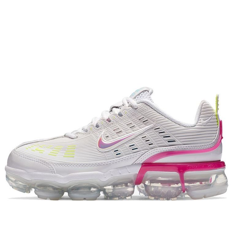 Womens Air Vapormax 360 'Volt Fire Pink' Platinum Tint/White/Volt/Fire Pink CQ4538-001