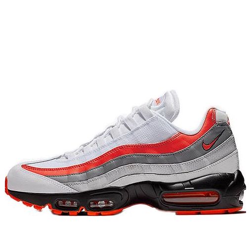 Nike Air Max 95 Essential White Bright Crimson 749766-112