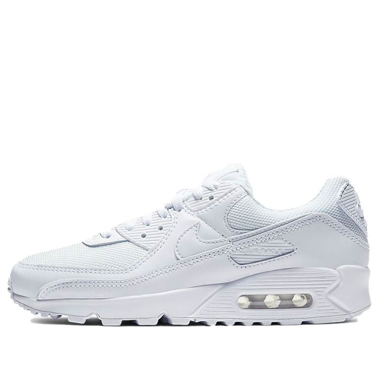 Nike Womens Air Max 90 'White' White/White/Wolf Grey/White CQ2560-100