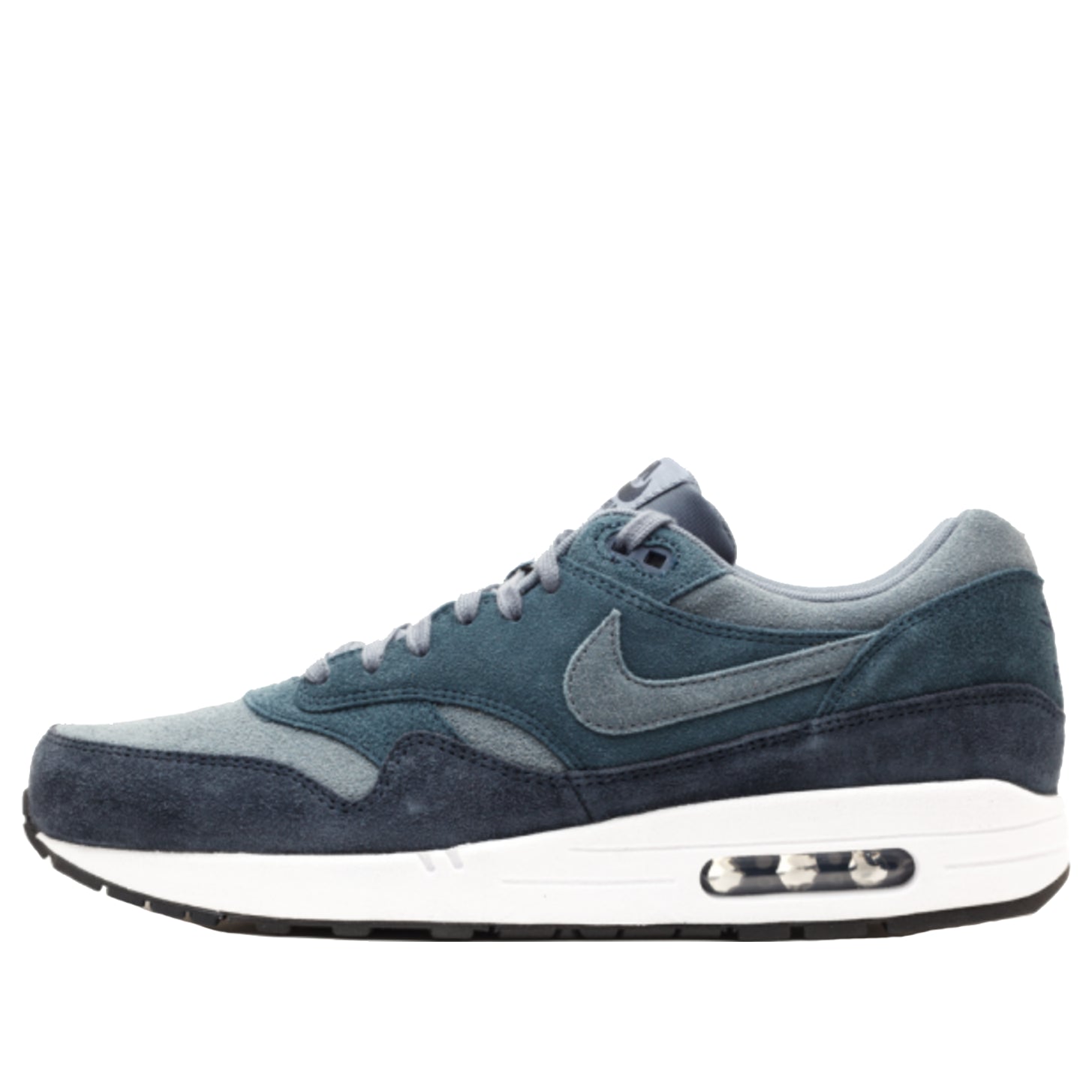 Nike Air Max 1 Essential Leather 'Armory Slate' Armory Slate/Armory Slate/Armory Navy 599301-444