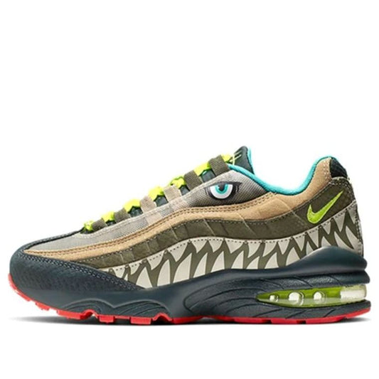 Nike Air Max 95 GS 'Monster' Outdoor Green/Parachute Beige-Light Orewood Brown-Cyber CI9943-300