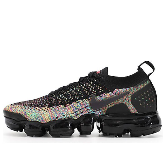 Nike Womens Air VaporMax Flykint 2 Black Multi Color 942843-015