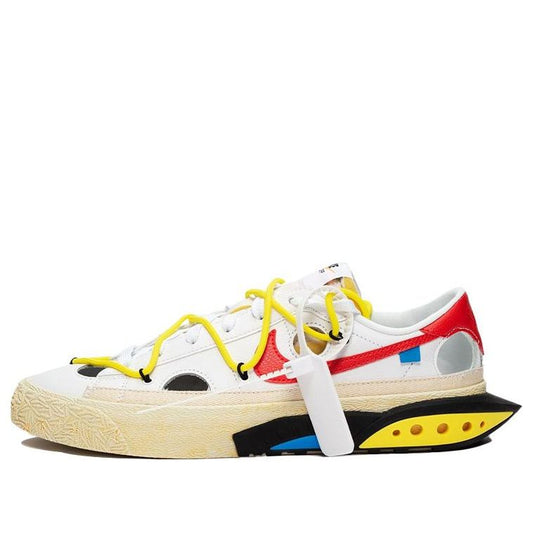 Nike Blazer Low x OFF-WHITE White University Red DH7863-100