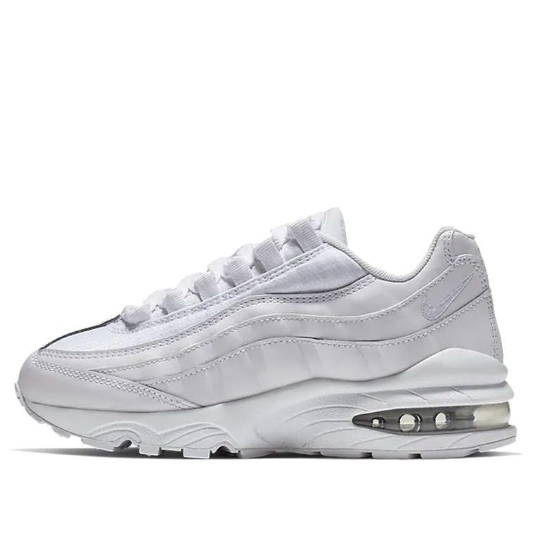 Nike Air Max 95 GS 'White Metallic Silver' White/Metallic Silver-Pure Platinum-White 905348-104