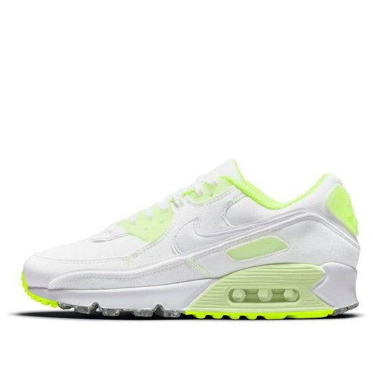 Nike Womens Air Max 90 'Exeter Edition' White/Barely Volt/Volt/White DH0133-100