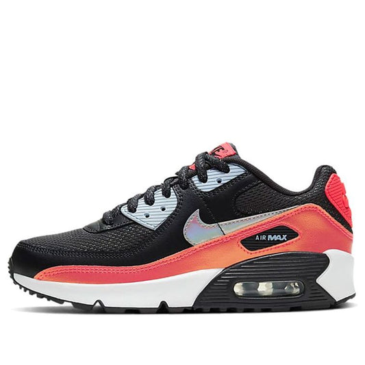 Air Max 90 FP GS 'Black Laser Crimson' Off Noir/Laser Crimson/Hydrogen Blue/White CT1966-001