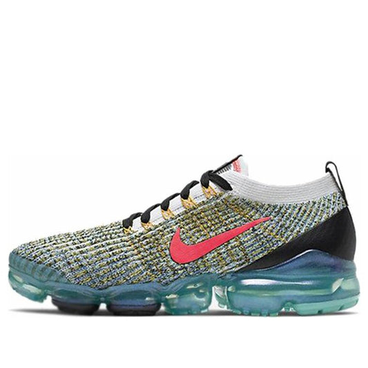 Nike Air VaporMax Flyknit 3 White Crimson Turquoise AJ6900-104