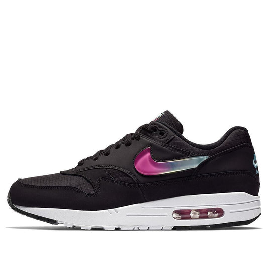 Nike Air Max 1 SE 'Jelly Jewel Black' Black/Blue Gaze/Active Fuchsia AO1021-003