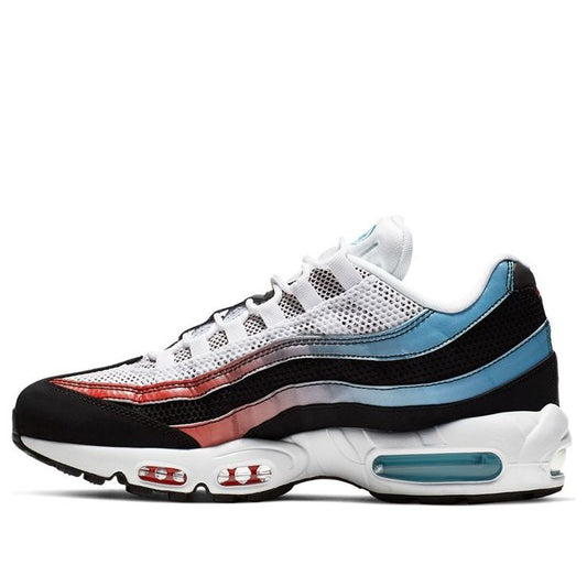 Nike Air Max 95 'Blue Red Gradient' Black/University Red-Blue Fury-White CK0037-001