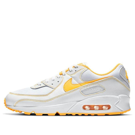 Nike Air Max 90 'Laser Orange' White/White/Laser Orange DH0276-100